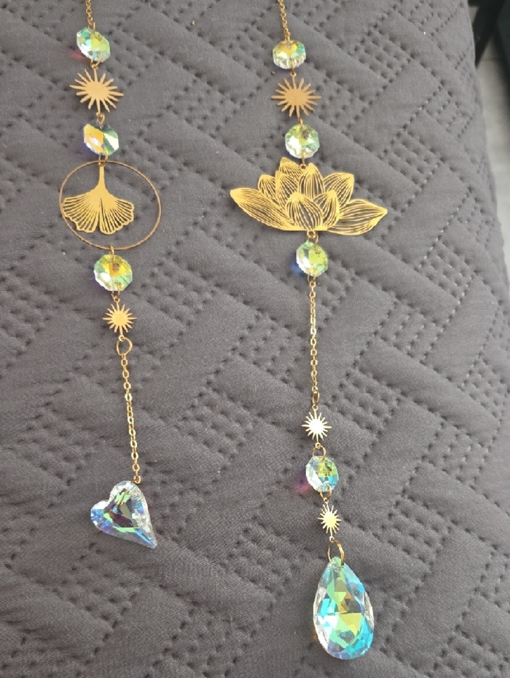 Gold-Tone Decor Hanging/Wall Hanging Bundle - Picture 4 of 9